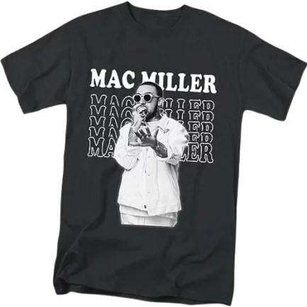 Mac Miller Graphic Oversized T Shirt