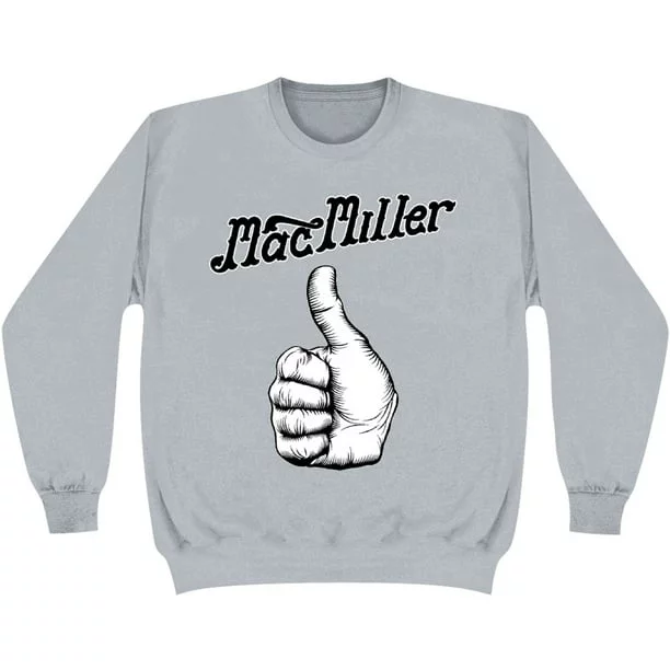 Mac Miller Logo Thumb Sweatshirt