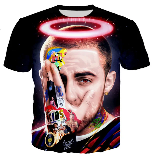Mac Miller New Fashion 3D Printed Streetwear Shirt