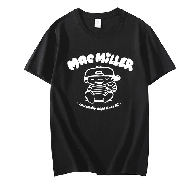 Mac Miller Oversized Fashion Short Sleeve T Shirt