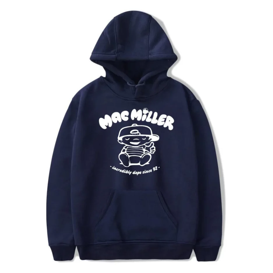 Mac Miller Rapper Swimming Hoodie – Blue