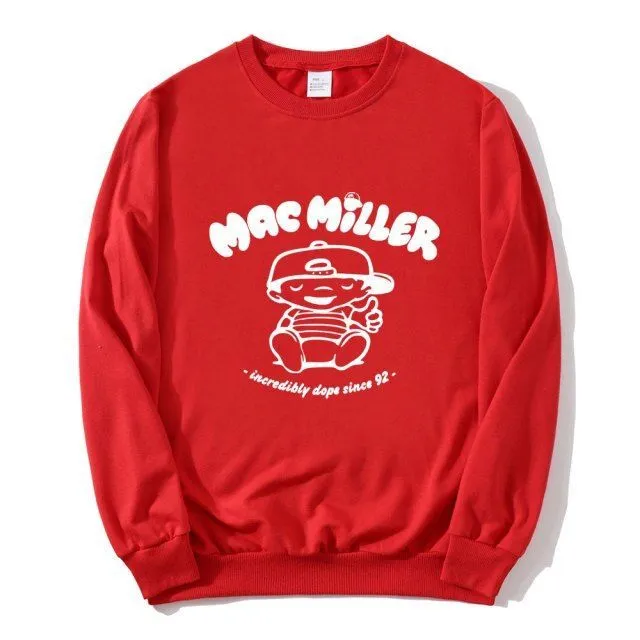 Mac Miller Red Sweatshirt