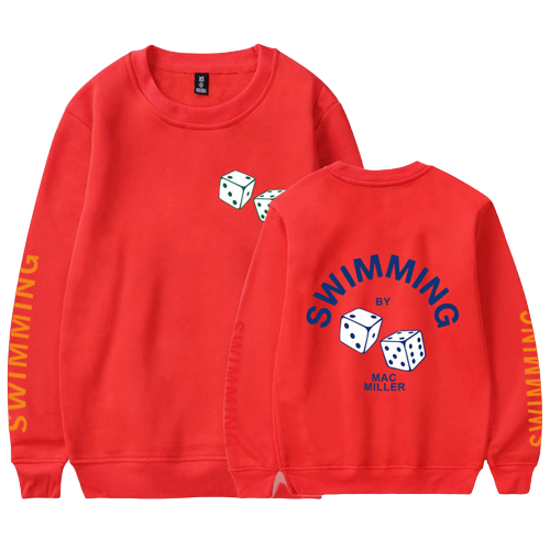 Mac Miller Swimming Red Sweatshirts